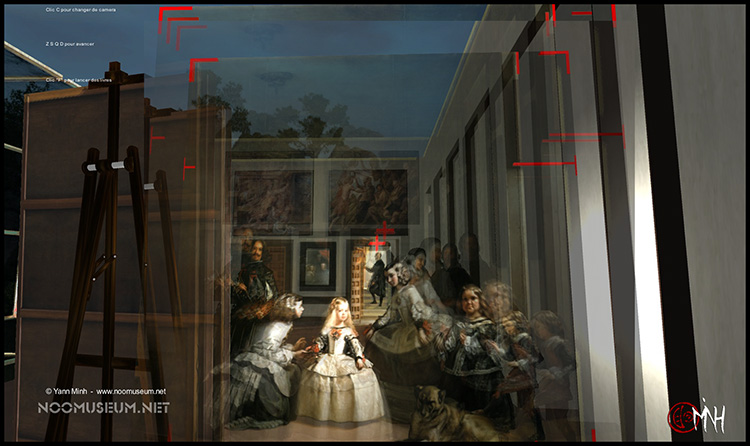 Web 3D Velasquez, las Meninas